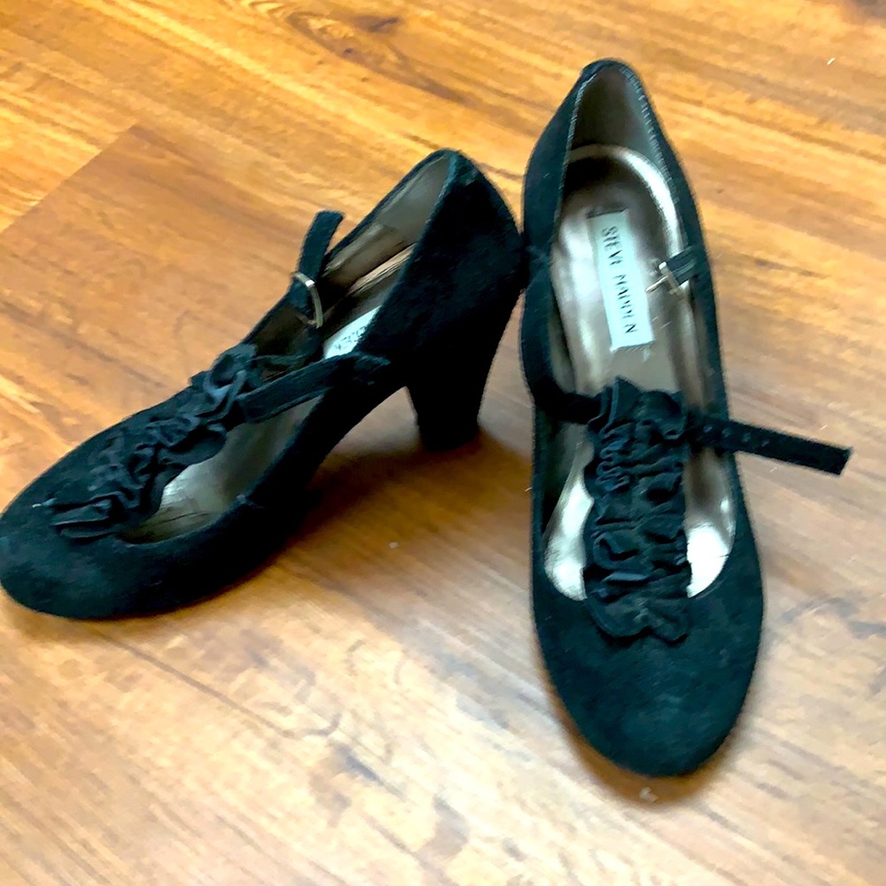Steve Madden suede size 8 heels